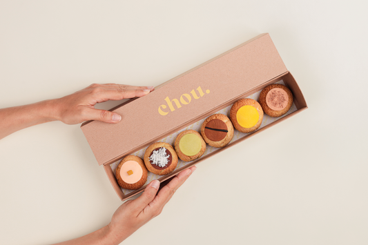 Caja de 6 choux