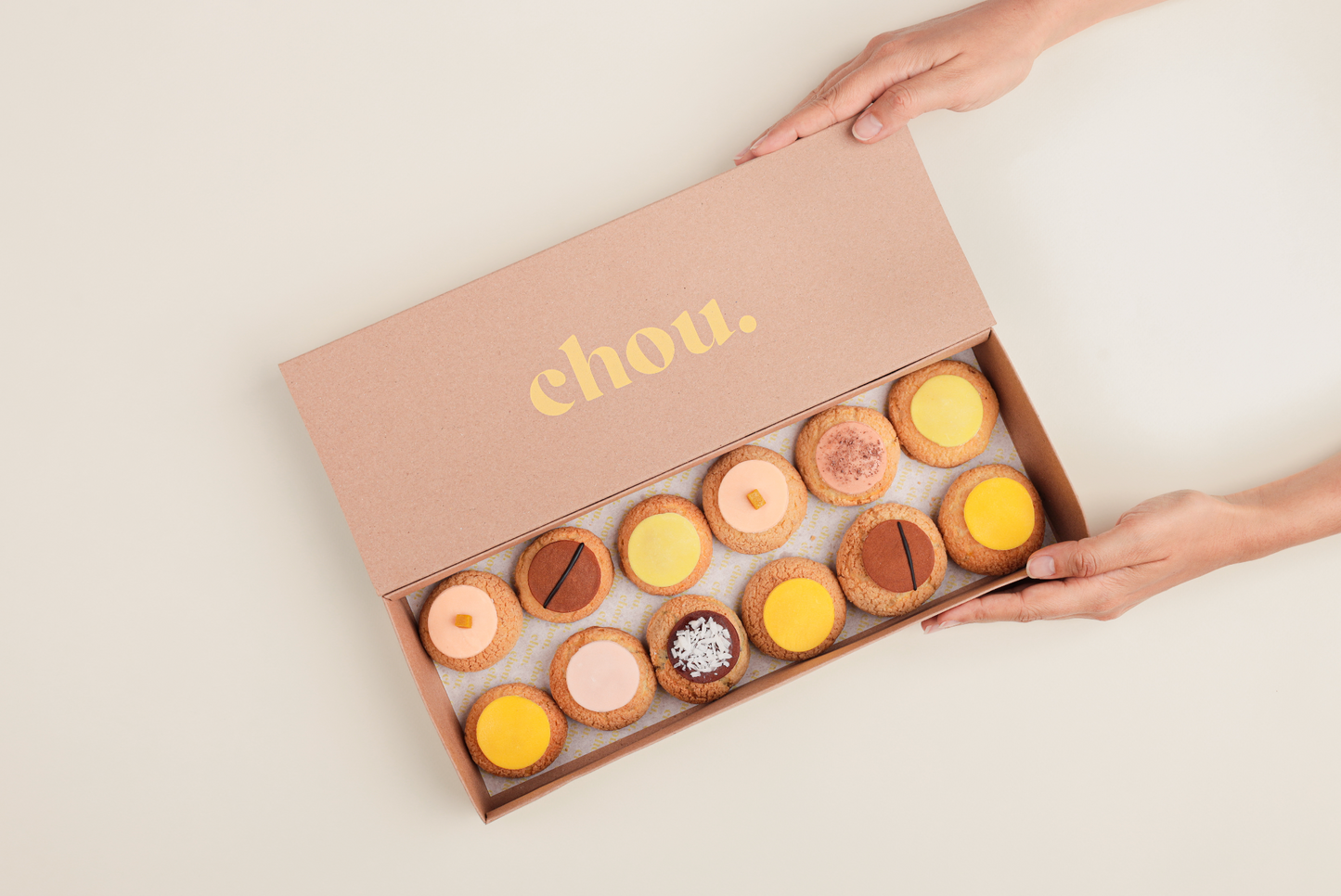 Caja de 12 choux