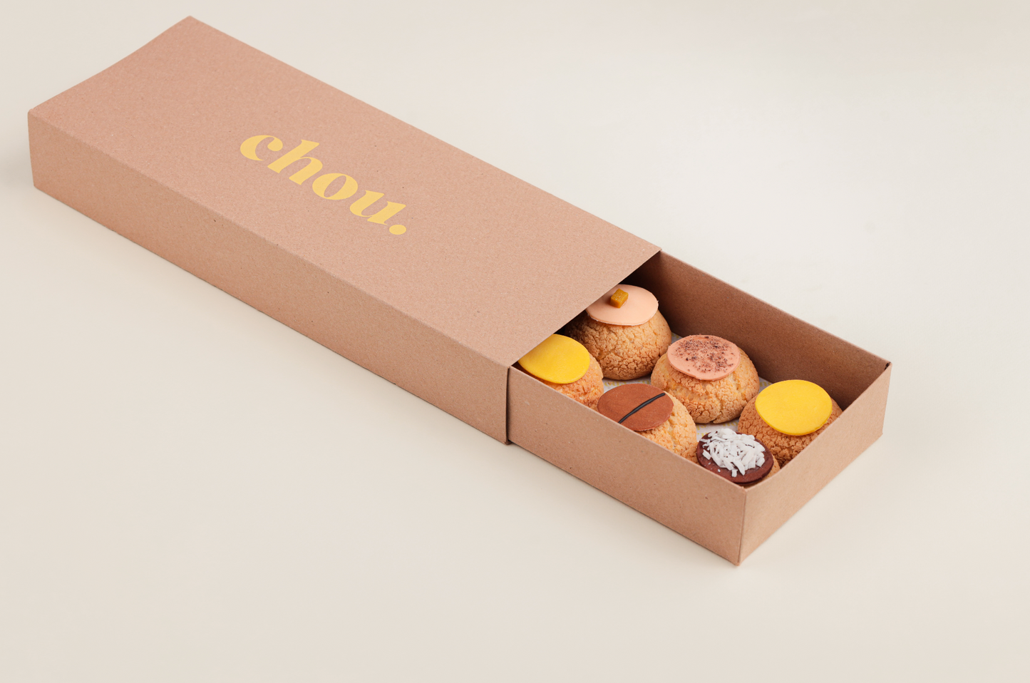 Caja de 12 choux